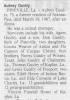 Obituary of Aubrey Guidry Obituary of Aubrey Guidry