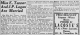 Marriage Announcement of Joseph Pinkney Logan and Effie Mae Tanner Marriage Announcement of Joseph Pinkney Logan and Effie Mae Tanner