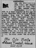 Obituary of Sgt. Joe Guiseppi Mormena