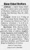 Obituary of Glenn Eidsel Brothers