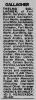 Obituary of Thelma Harrison Gallagher