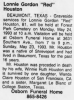 Obituary of Lonnie Gordon Houston