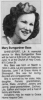 Obituary of Mary Lillian Bumgardner Bass