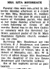 Obituary of Elrita Boudreaux Obituary of Elrita Boudreaux