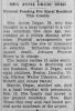 Obituary of Annie Mary Langer Drgac Obituary of Annie Mary Langer Drgac