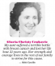 Memorials from The Shreveport Times - Gloria Christy Crnkovic