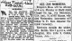 Obituary of Sgt. Joe Guiseppi Mormena