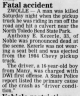 Fatal Accident - Anthony Earl Kezerle Fatal Accident - Anthony Earl Kezerle