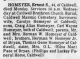 Obituary of Ernest Steck Homeyer Obituary of Ernest Steck Homeyer