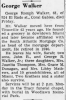 Obituary of George Romfh Walker, Sr.
