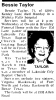 Obituary of Bessie Ella 'Beth' McIntyre Taylor Obituary of Bessie Ella 'Beth' McIntyre Taylor