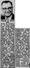 Obituary of Willie Buchanan Stanley