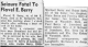 Obituary of Flavel Elliott Berry Obituary of Flavel Elliott Berry