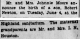 Birth Announcement of Robert Newton 'Bobby' Moore