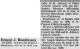 Obituary of Ernest John Boudreaux Obituary of Ernest John Boudreaux