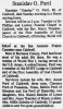 Obituary of Stanislav Otto 'Stanley' Pertl 