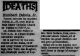 Obituary of Humbert Dubois, Jr. Obituary of Humbert Dubois, Jr.