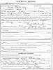Marriage Record of Asaph Blaskowsky and Virginia Viola McIntyre