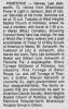 Obituary of Harvey Lee Ashworth, Jr.
