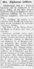 Obituary of Noemie Hargrave LeBlanc