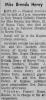 Obituary of Brenda Ann Henry
