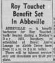 Roy Touchet Benefit Set In Abbeville