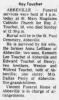 Obituary of Roy John Touchet