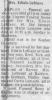Obituary of Evelyn Mariel LeMaire LeBlanc