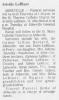 Obituary of Aristile LeBlanc Obituary of Aristile LeBlanc