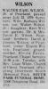 Obituary of Walter Earl Wilson, Sr.
