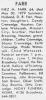 Obituary of Marguerite Inez Browning Farr Obituary of Marguerite Inez Browning Farr