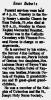 Obituary of Enus Dubois Obituary of Enus Dubois