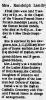 Obituary of Beulah Dubois Landry Obituary of Beulah Dubois Landry
