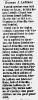 Obituary of Evesse Joseph LeBlanc