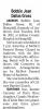 Obituary of Bobbie Jean Burrell Dallas Gross Obituary of Bobbie Jean Burrell Dallas Gross