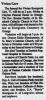 Obituary of Mary Vivian Bourgeois Carr