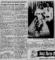 Marriage Announcement of Roland Joseph Clement and Mary Lou Bourgeois
