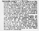 Obituary of Elise Claire Dubois Packard Obituary of Elise Claire Dubois Packard