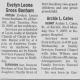 Obituary of Evelyn Leona Gross Bonham Obituary of Evelyn Leona Gross Bonham