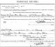 Marriage Record of Jessie Samuel 'Sam' German, Sr. and Florence Louise Lasley