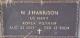 Footstone of Newman Jackson 'N. J.' Harrison, Jr.