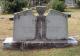 Headstone of James William Swain and Latty Missouri Shields Swain