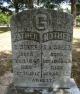 Headstone of Stephen 'Steve' Greer and Sarah Ann Martin Greer