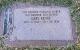 Headstone of James Gary Kenny