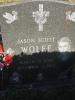 Headstone of Jason Scott Wolff