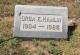 Headstone of Orba Esco Hamlin
