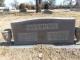 Headstone of Floyd Wilson Ausburn and Lillie Modyne McIntyre Ausburn