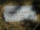 Footstone of Russel Dean Marcus