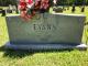 Headstone of Robert Earl Evans, Jr. and Maxine Peterson Evans