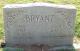 Headstone of Joel Bea Bryant and Esther Birdie Brothers Bryant